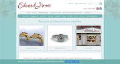 Desktop Screenshot of edwardjamesjewellery.co.uk
